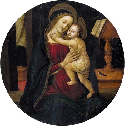 Madonna col Bambino da Sandro Botticelli